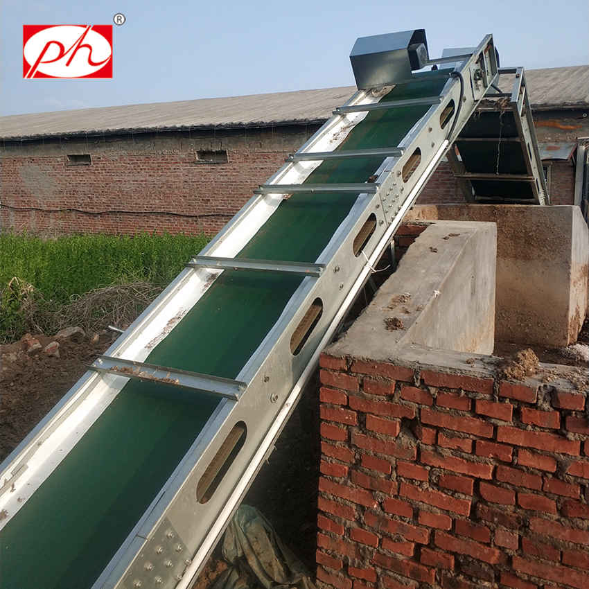 Poultry farm manure cleaning system